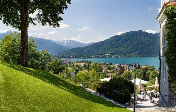 Aussicht Terrasse Das Tegernsee