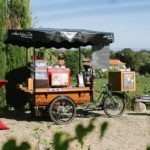 Coffeebike in den Weinbergen