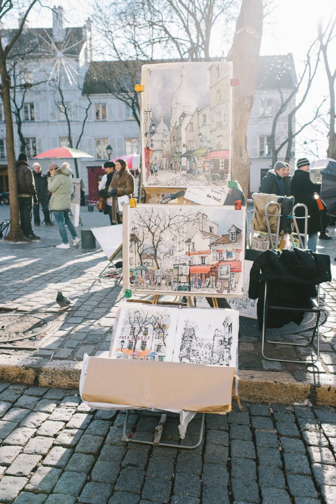 Montmartre Künstler