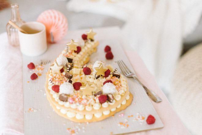 Zahlenkuchen selbst backen