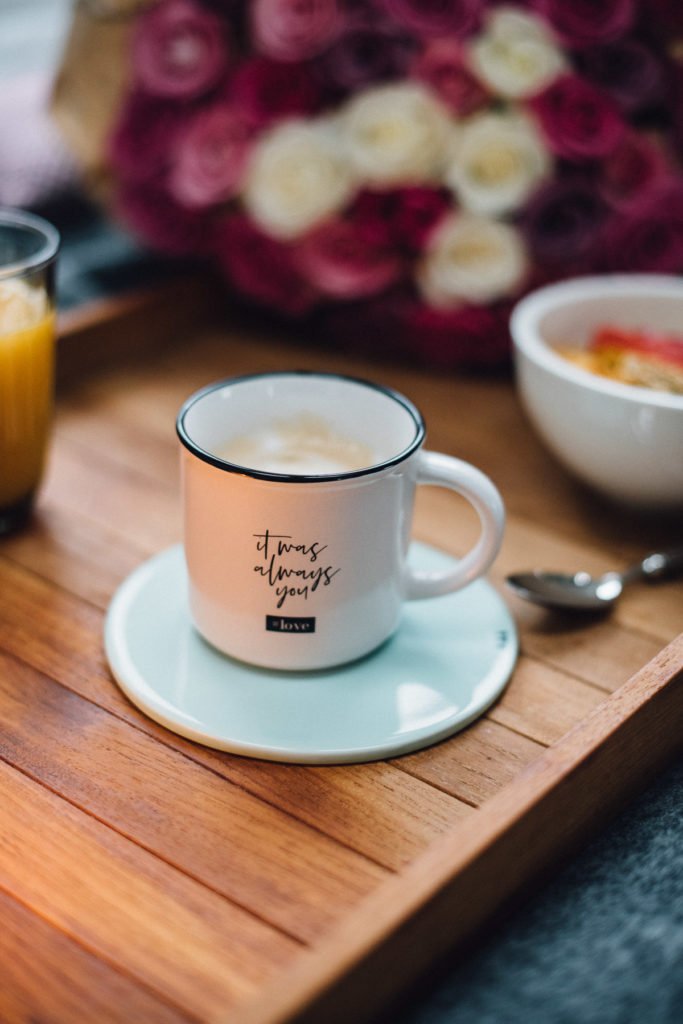 Tasse Fräulein K sagt Ja Kollektion HAPPY