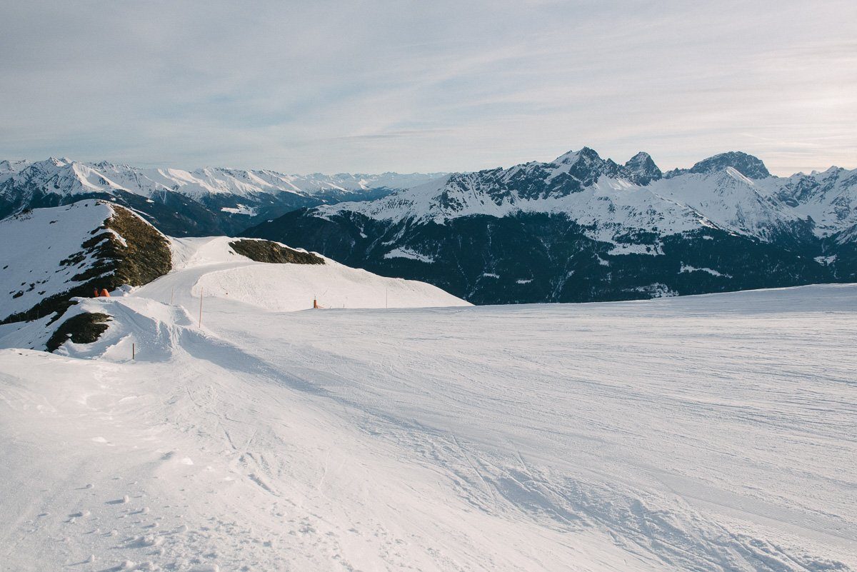 Skifahren Savognin