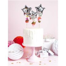 Mini Cake Topper Folienballons Happy Birthday