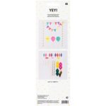 Mini Cake Topper Girlande Happy Birthday multicolor