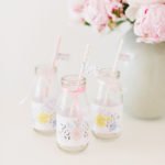 Banderole Flasche