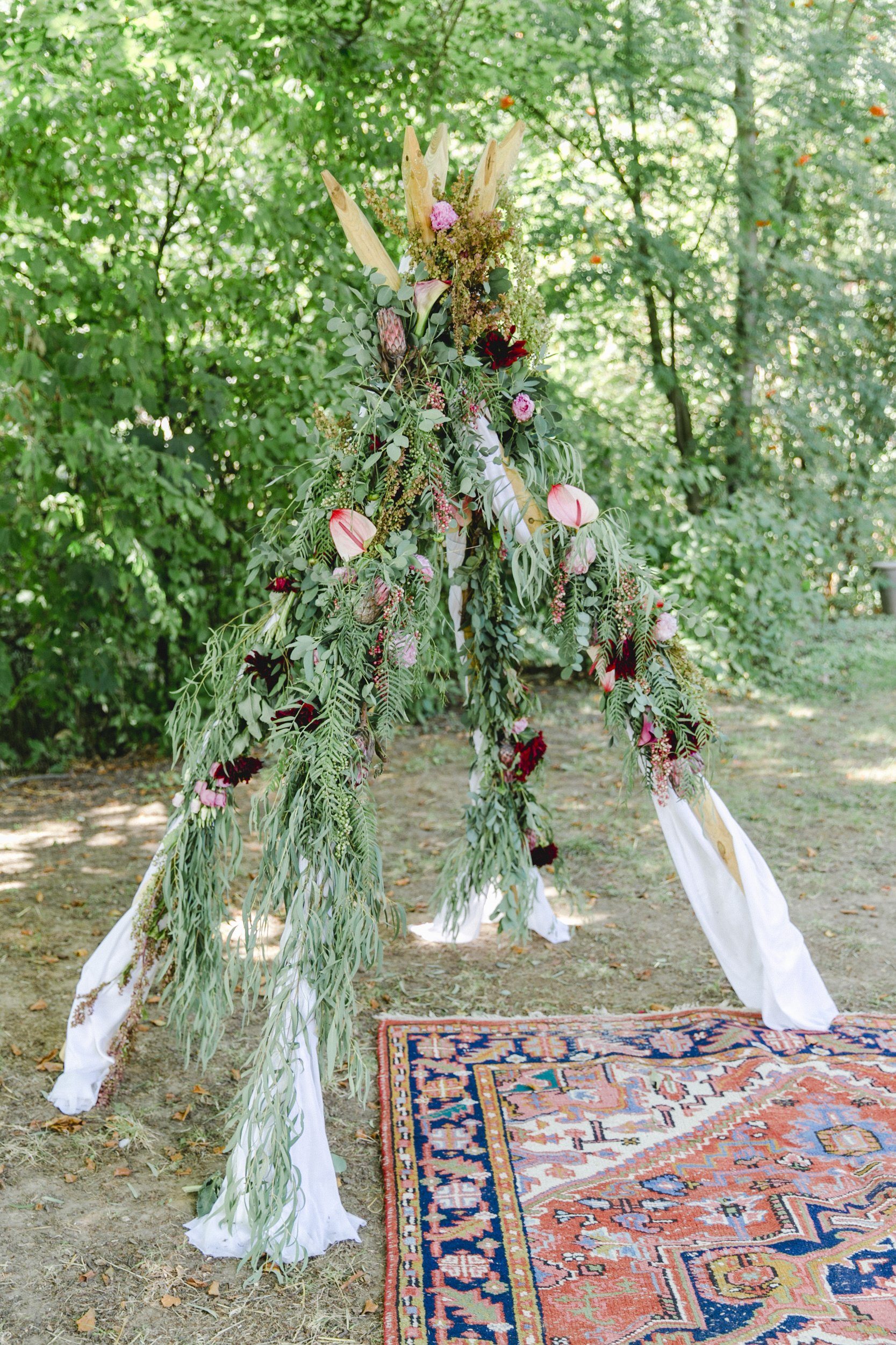 Boho Tippi Freie Trauung