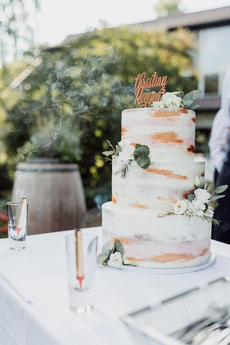 Naked Cake Hochzeitstorte