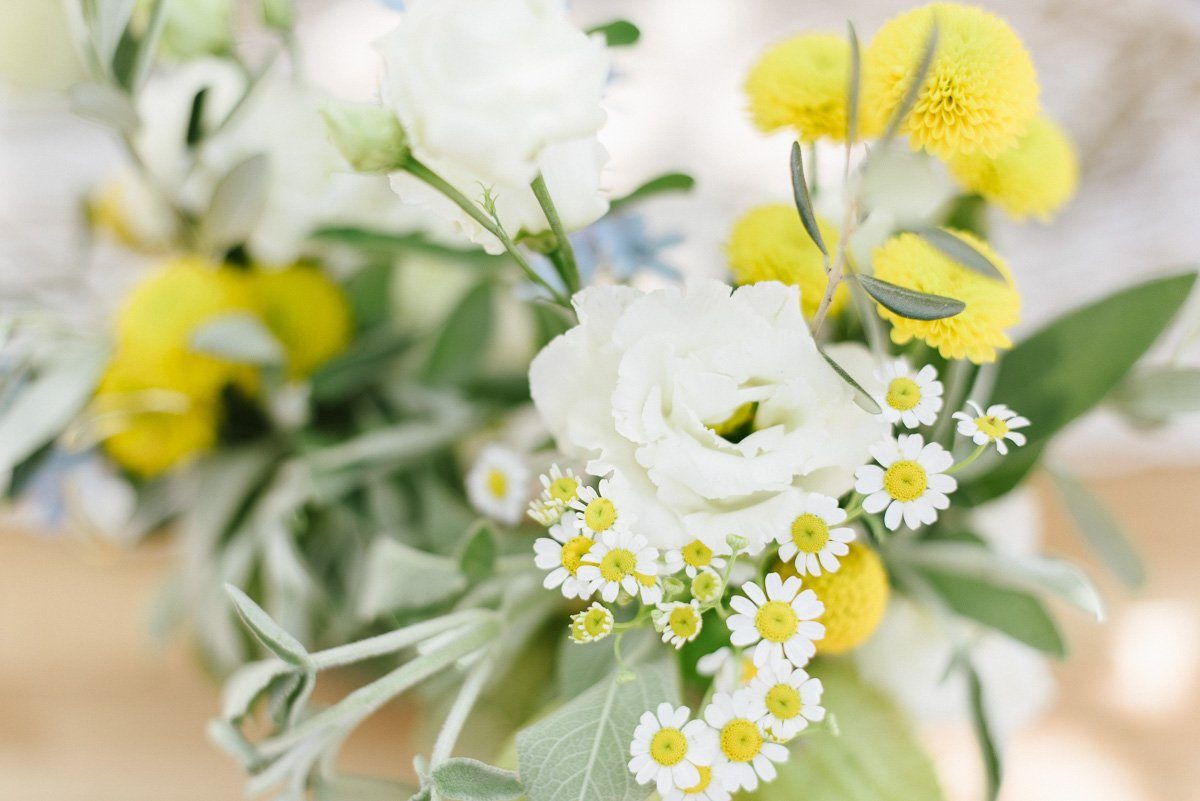 Sommerblumen zur Hochzeit