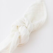 Musselin Servietten creme weiss Fraeulein K sagt ja