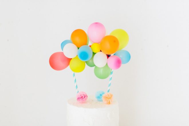 DIY Ballongirlande basteln