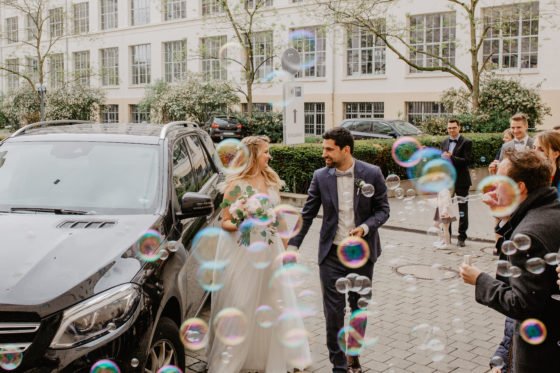 Liebevoll moderne Hochzeit im Loftwerk