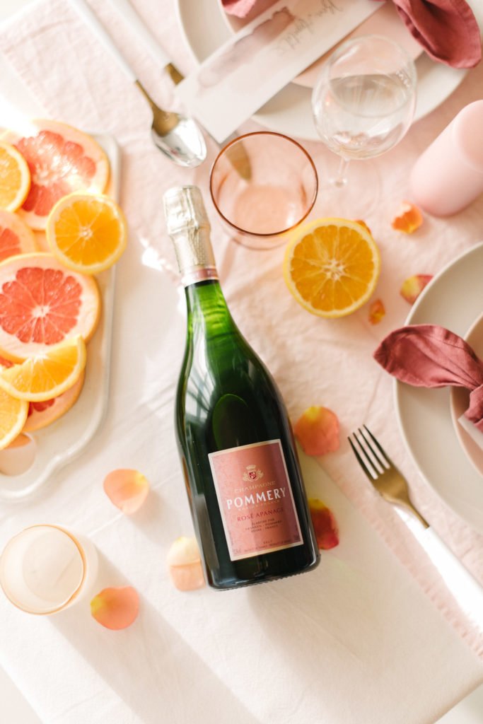 Prickelnder Mädelsnachmittag mit Pommery Champagner Rosé Apanage