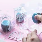 Geschenkschachtel Würfel transparent