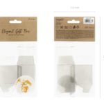 Geschenkschachtel Würfel transparent