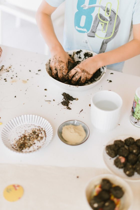 Seedbombs Samenbomben selbst machen