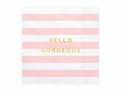 Papierserviette Hello Gorgeous