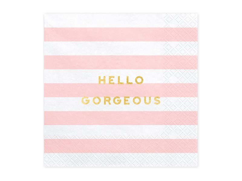 Papierserviette Hello Gorgeous