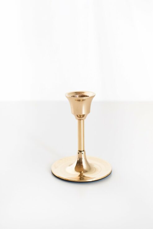 Kerzenhalter Miguel Messing 10cm