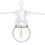 Lichterkette weiß LED