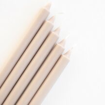 Stabkerze Silea Stearin greige