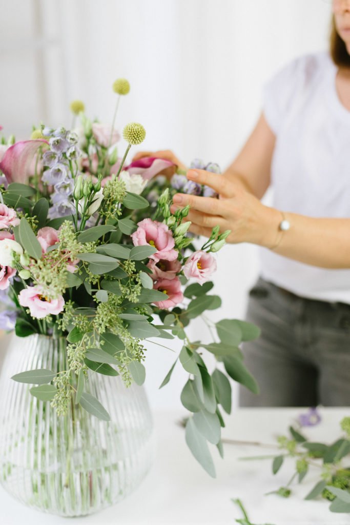 Blumenbund - So arrangierst Du sie in einer Vase