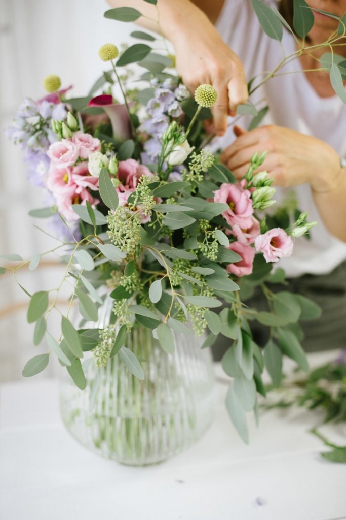 Blumenbund - So arrangierst Du sie in einer Vase