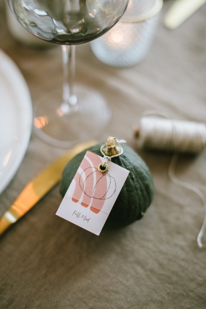 Herbstliches Freunde-Dinner mit veganem Menü