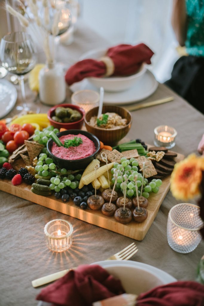 Herbstliches Freunde-Dinner mit veganem Menü