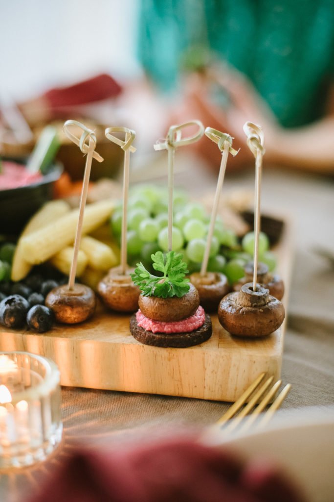 Herbstliches Freunde-Dinner mit veganem Menü