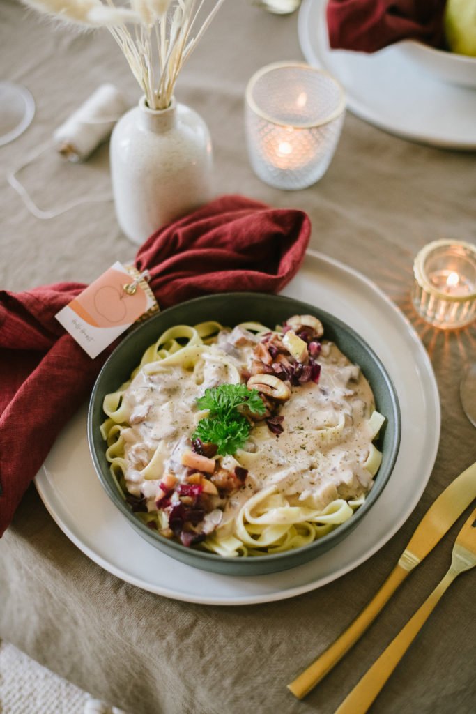 Herbstliches Freunde-Dinner mit veganem Menü