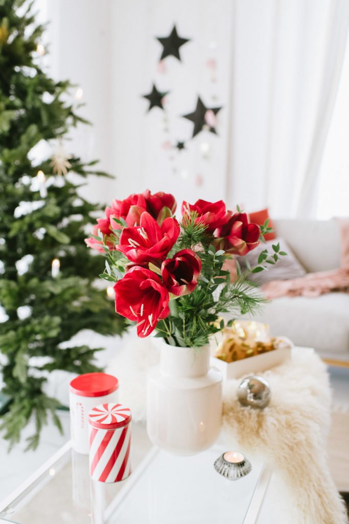 Weihnachten: Feiern im roten Skandi-Look