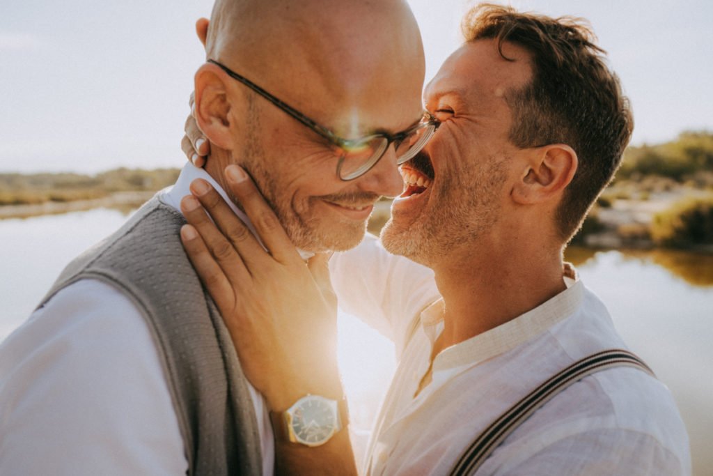 Bohemian Chic: Andy und Marko heiraten auf Mallorca