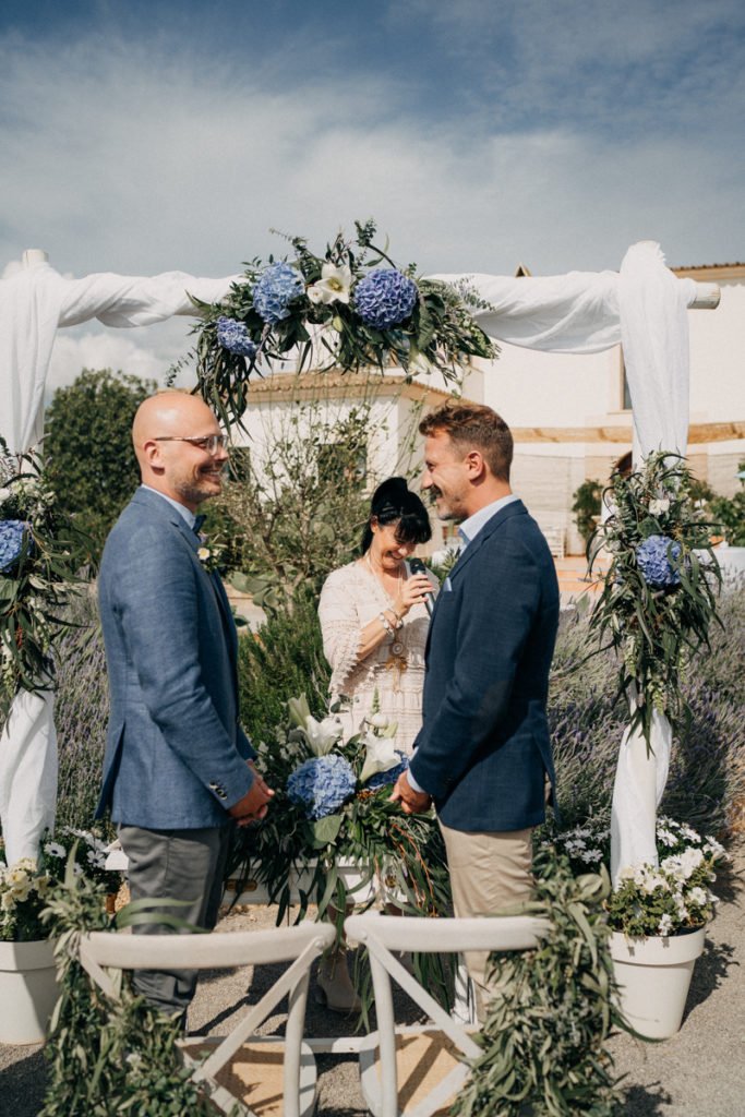 Bohemian Chic: Andy und Marko heiraten auf Mallorca