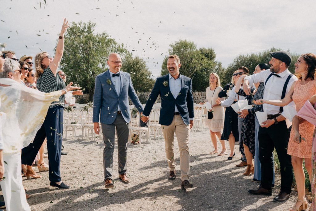 Bohemian Chic: Andy und Marko heiraten auf Mallorca