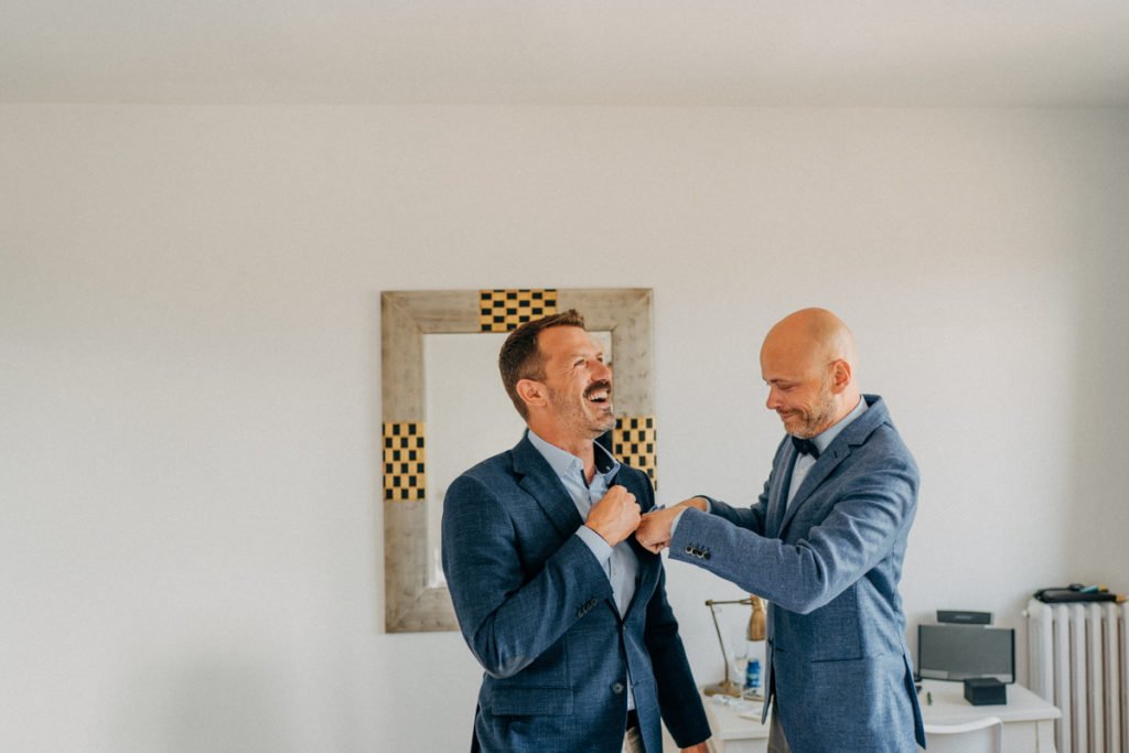 Bohemian Chic: Andy und Marko heiraten auf Mallorca