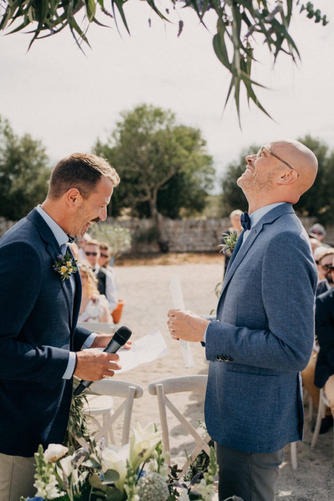 Bohemian Chic: Andy und Marko heiraten auf Mallorca