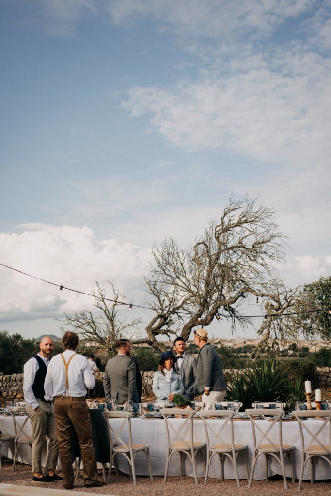 Bohemian Chic: Andy und Marko heiraten auf Mallorca