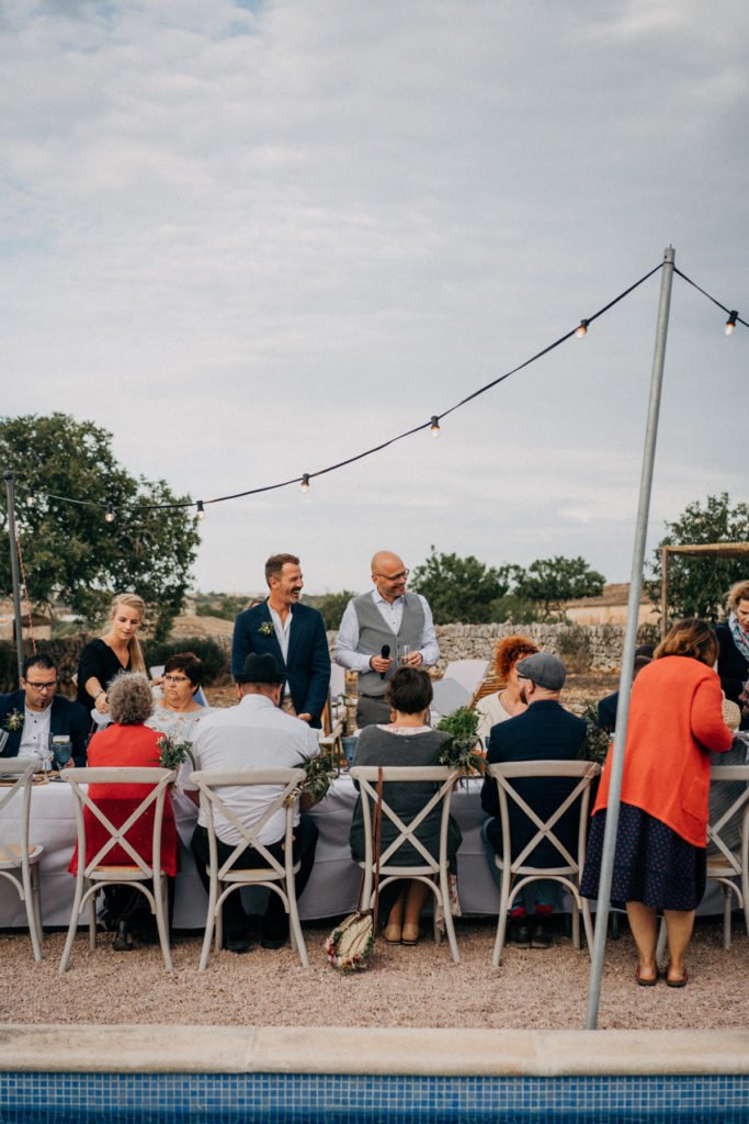 Bohemian Chic: Andy und Marko heiraten auf Mallorca