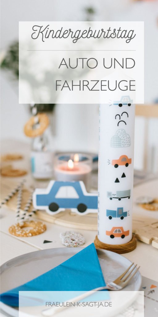 Kindergeburtstag Deko Auto Laster Fahrzeuge Box