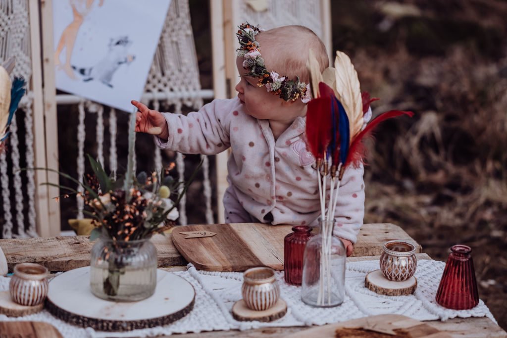 Wir feiern einen Wilder Kindergeburtstag mit Pocahontas-Party und zeigen euch wilde Deko-Inspirationen für eure Pocahontas Geburtstagsparty. #kinder #geburtstag #kindergeburtstag