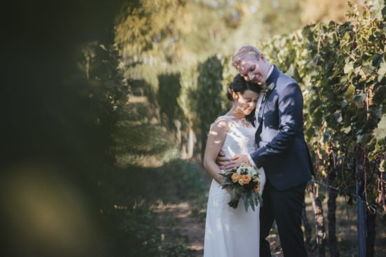 Schwanger heiraten: Kathi und Beni heiraten im Weingut