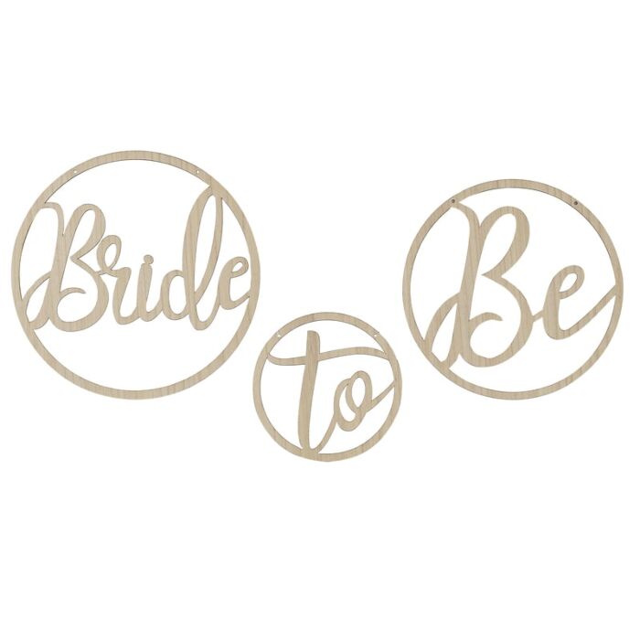 Holzreifen ‘bride to be’