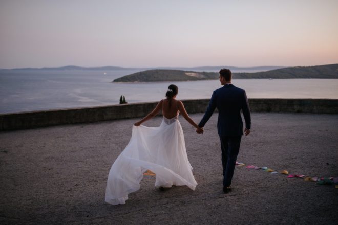 Heiraten in Kroatien: Inja und Max feiern ihre Hochzeit