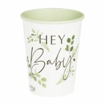 Pappbecher Botanical hey baby