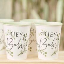 Pappbecher Botanical hey baby
