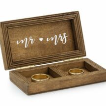 Ringbox aus Holz