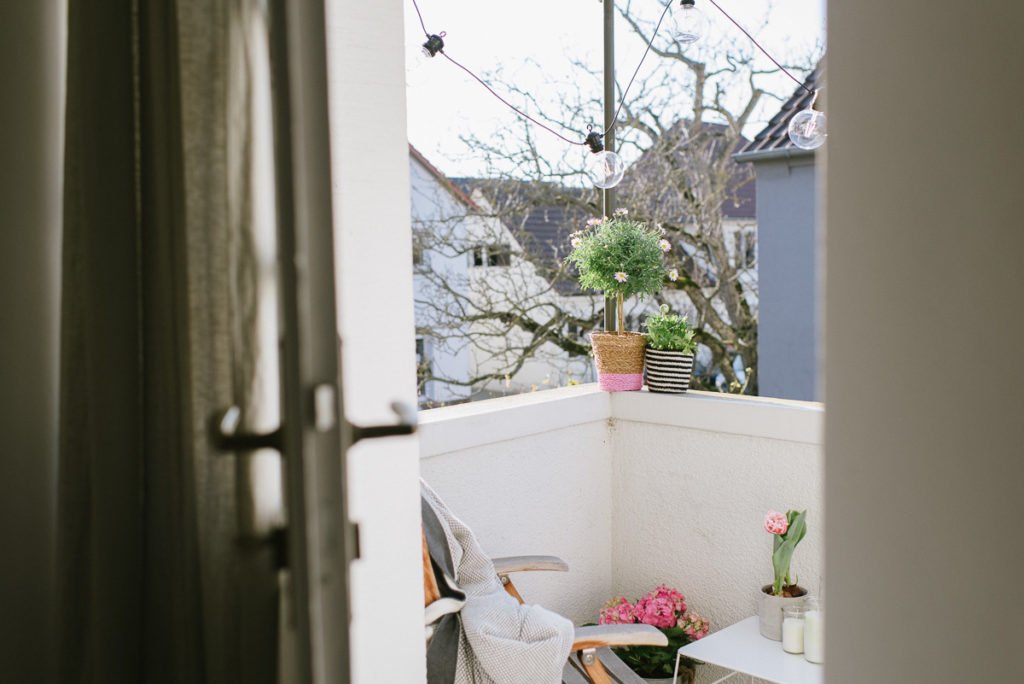 Balkon-Make Over: Balkon fit für den Frühling machen