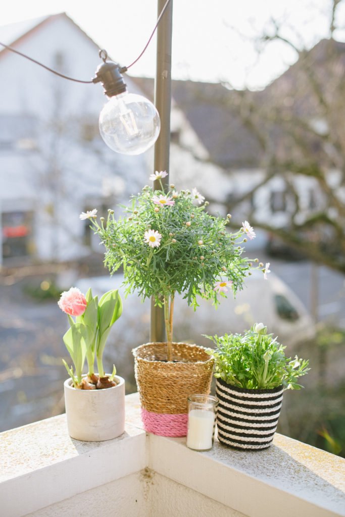 Balkon-Make Over: Balkon fit für den Frühling machen