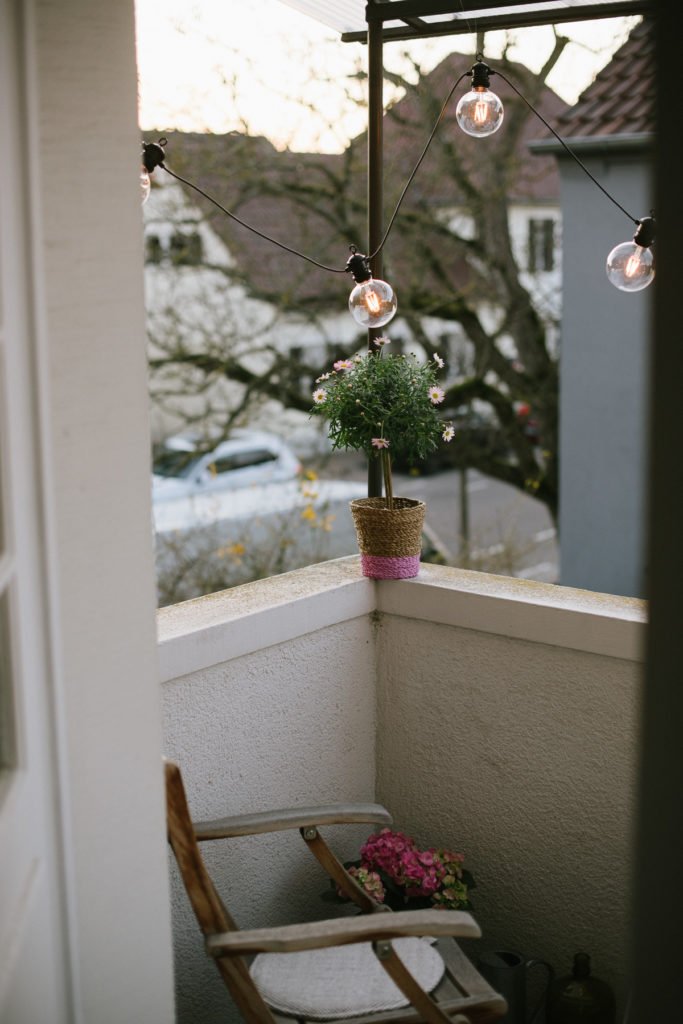 Balkon-Make Over: Balkon fit für den Frühling machen