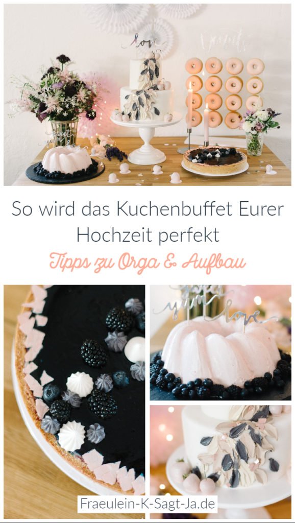 So wird das Kuchenbuffet Eurer Hochzeit perfekt